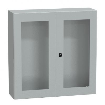 Spacial Obudowa wisząca S3D drzwi podwójne transparentne IP55 1000x 1000x 300mm NSYS3D101030DT SCHNEIDER (NSYS3D101030DT)