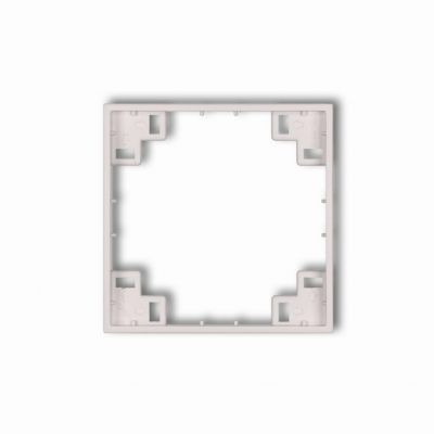 KARLIK ICON Ramka pośrednia, pudrowy róż, 40IRP-1 (40IRP-1)