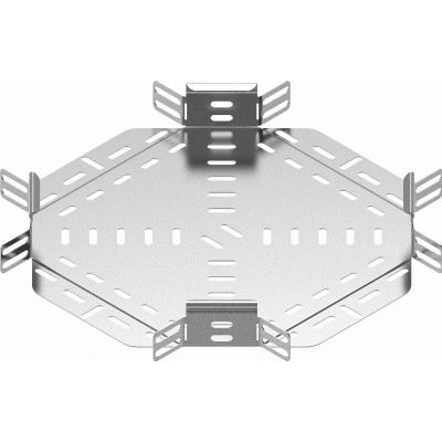 Czwórnik korytka 100x50mm Grubość 1,00 mm CZKJ100H50 156810 BAKS (156810)