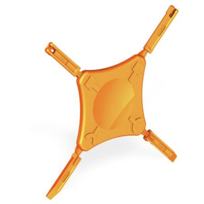 Podstawka picoMAX z bolcami kodujacymi pomarańczowa raster 3,5mm 2091-1610 /25szt./ WAGO (2091-1610)