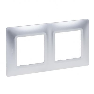 Niloe Selection - Ramka Podwójna Aluminium 762012 LEGRAND (762012)