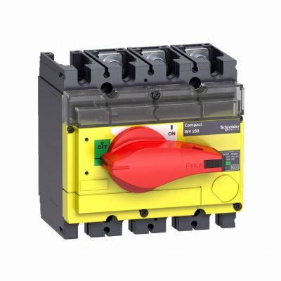 Compact INS INV rozłącznik INV250 czerwono-żółty 250A 3P 31186 SCHNEIDER (31186)
