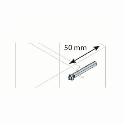 AA8050 50MM ELEM. DYSTANSUJĄCY DLA PŁYTY W SR (AA8050)