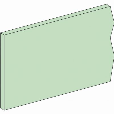 Rozdzielnice PrismaSet szyna pozioma miedziana 120x10mm 2000mm SCHNEIDER (LVS04552)