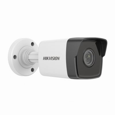 HIKVISION Kamera tubowa IP o rozdzielczości 4Mpx, zasilanie 12V lub PoE, doświetlenie IR, cyfrowa re ORNO (IP-CAM-B140H(2.8mm))