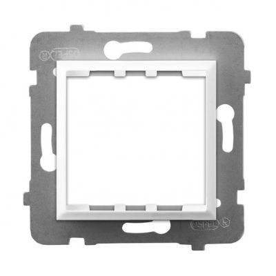ARIA Adapter podtynkowy systemu OSPEL 45 - kolor biały (AP45-1U/m/00)