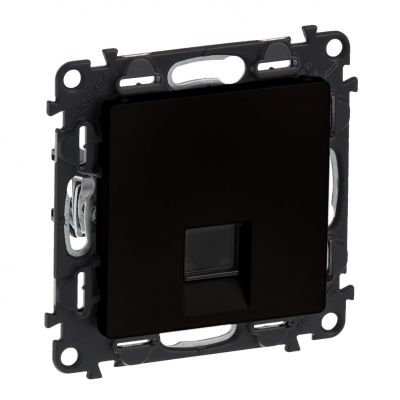 Valena Life - Gniazdo 1Xrj 45 Kat. 5E Utp Czarne 756340 LEGRAND (756340)