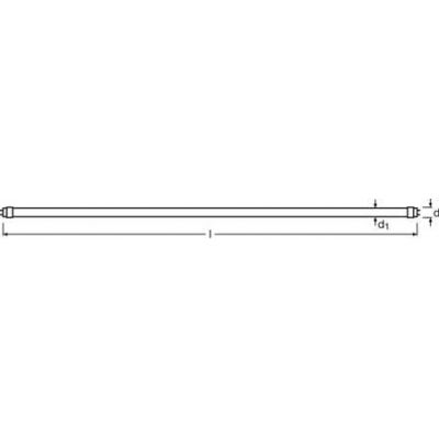 TUBA LED ST8P-1,5M 21W/840 220-240V EM (4052899371101)