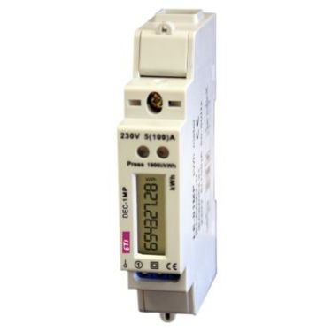Wskaźniki zużycia energii 1-fazowy z analizą parametrów sieci DEC-1MP 004804061 ETI (004804061)