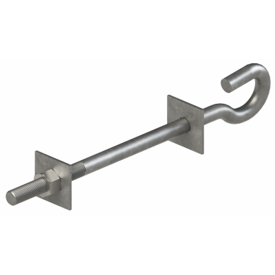 Śruba hakowa M16-250  ocynk ogniowy SH16L250 ALPAR (SH16L250)