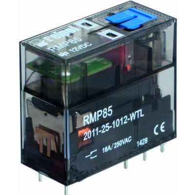 RMP85-2011-25-1012-WTL Przekaźnik elektromagnetyczny, miniaturowy, do obwodu drukowanego i gniazda w (2615177)