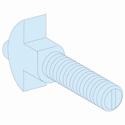 Rozdzielnice PrismaSet śruby młoteczkowe 39mm 20 sztuk SCHNEIDER (LVS04767)