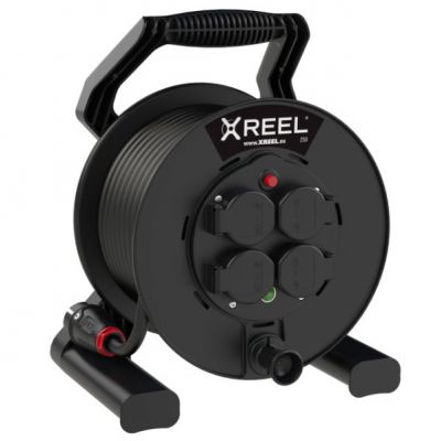 PRZEDLUŻACZ ZWIJANY X-REEL 250 25M OW3*1.5 4GS IP44 PCE (92501H48143)