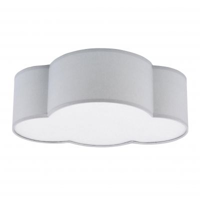 Tk Lighting lampa sufitowa Cloud Mini 2xE27 max 15W biała/szara (3144)