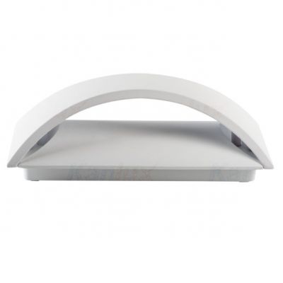 Oprawa elewacyjna BISO LED EL 8W-W 375lm 4000K barwa neutralna IP54 Biały 29261 KANLUX (29261)