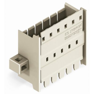 Wtyk picoMAX raster 5mm 4-biegunowy przepustowy z uchwytami montażowymi 2092-1634/024-000 /50szt./ WAGO (2092-1634/024-000)