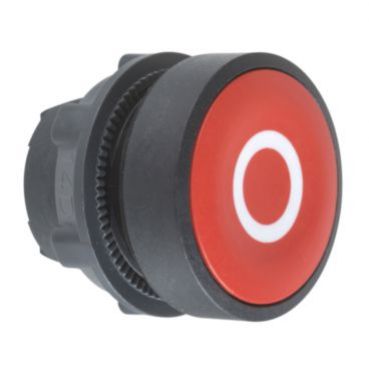 Harmony XB5 Przycisk płaski plastikowego czerwona z oznaczeniem ZB5AA432 SCHNEIDER (ZB5AA432)