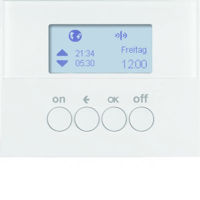 BERKER K.1 KNX RF quicklink łącznik czasowy biały 85745279 HAGER (85745279)