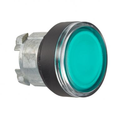 Harmony XB4 Przycisk płaski fi22 zielony samopowrotny LED okrągły metalowy ZB4BW3337 ZB4BW3337 SCHNEIDER (ZB4BW3337)