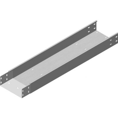 Korytko kablowe wzmocnione z łącznikiem wspawanym 400x100mm Grubość 2,00 mm 3mb KZLWC400H100/3 315940 BAKS (315940)