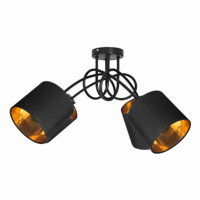 Lampa wisząca VIGO 4P max.4x60W E27 czarna (AD-LD-6356BE27T)