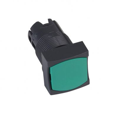 Harmony XB6 Przycisk płaski zielony samopowrotny bez podświetlenia plastikowy kwadratowy ZB6CA3 SCHNEIDER (ZB6CA3)