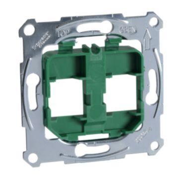 Merten płytka montażowa gniazd modułowych zielony MTN4566-0004 SCHNEIDER (MTN4566-0004)