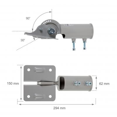 Adapter do montażu opraw Klark 2  ACC+027010_ADAPTOR Spectrum Led (ACC+027010_ADAPTOR)