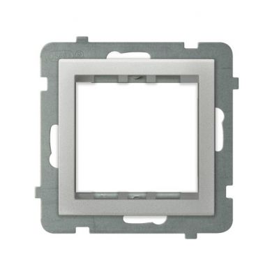 SONATA Adapter podtynkowy systemu OSPEL 45 do serii Sonata SREBRO MAT AP45-1R/m/38 (AP45-1R/m/38)