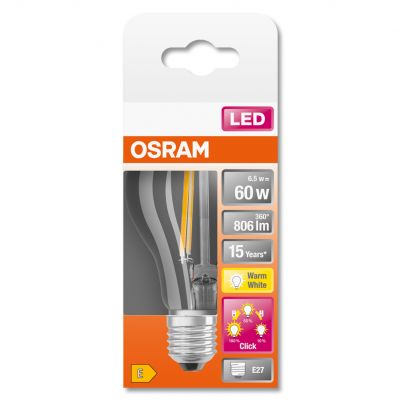 Osram żarówka LED 3 stopniowe ściemnianie 6.5W LEDVANCE (4058075436787)