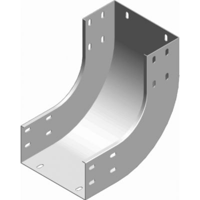 Łuk wewnętrzny 90° 200x100mm Grubość 2,00 mm LZWC200H100 311920 BAKS (311920)