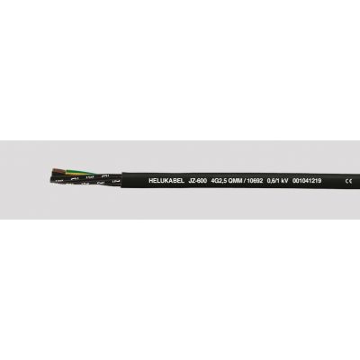 Kabel elastyczny JZ - 600 4X1 QMM 0,6/1 KV żyły czarne numerowane (10619)