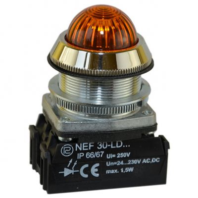 Lampka NEF30Le/24V żółta (W0-L-NEF30LE/24V G)