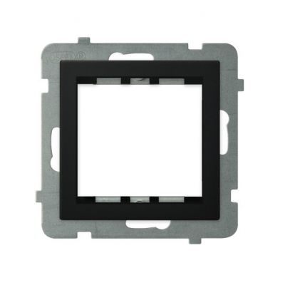 SONATA Adapter podtynkowy systemu OSPEL 45 do serii Sonata CZARNY METALIK AP45-1R/m/33 (AP45-1R/m/33)