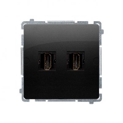 Simon BASIC WMUH-0xxxx2-Y011 Gniazdo HDMI podwójne (BMGHDMI2.01/49)