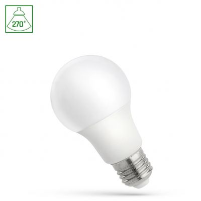 Żarówka LED GLS E27 230V 9W zimna biel SPECTRUM (WOJ+14612_9W)