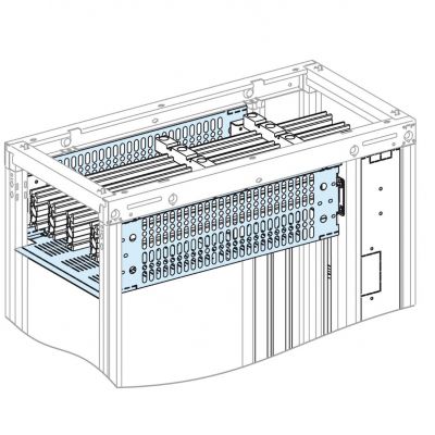 Rozdzielnice PrismaSet przegroda szyny poziomej 400A 800x 600mm SCHNEIDER (LVS04968)