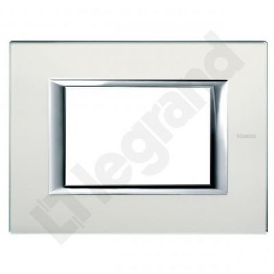 Axolute - Ramka Protokątna 3 Moduły Mirror Glass Ha4803Vsa Produkt Wycofany LEGRAND (HA4803VSA)