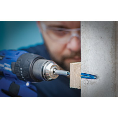 Kołek uniwersalny UNO 8mm z wkrętem 4,5x50mm /100szt./ – do podłoży pełnych i otworowych (UNO-08+450)