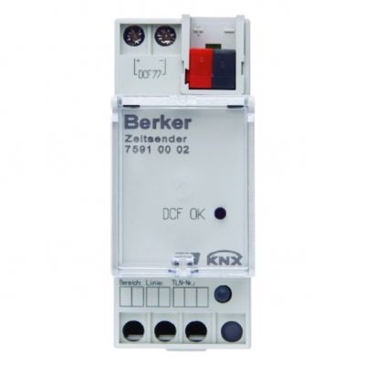 BERKER KNX Transmiter czasu DCF DMS jasnosz. 75910002 75910002 HAGER (75910002)