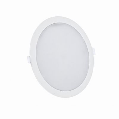 Oprawa ALGINE 2w1 DOWNLIGHT 18W 1820lm ciepła biel 230V 110st IP20 BIAŁY okrągła Spectrum (SLI037029WW)