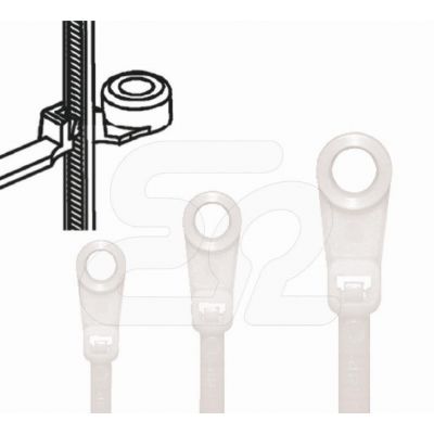 TKO 40/8 BK (100 szt./opak.) TAŚMA KABLOWA E01TK-01040100901 ERGOM (E01TK-01040100901)