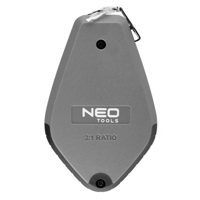 Sznurek traserski 3:1, obudowa plastikowa + kreda czerwona NEO TOOLS (49-951)