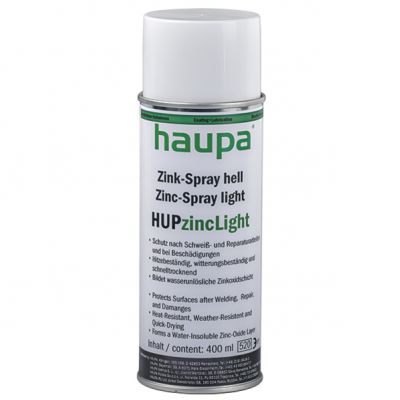 Cynk w sprayu HUPzinkLight jasny 400 ml 170152 HAUPA (170152)