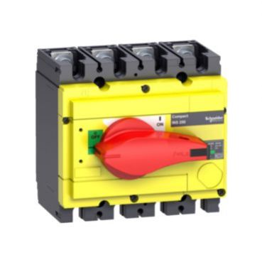 Compact INS INV rozłącznik INS250 żółto-czerwony 160A 4P 31125 SCHNEIDER (31125)
