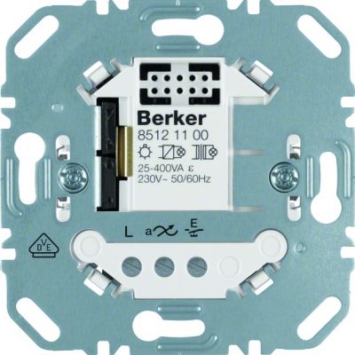 BERKER one.platform Elektroniczny sterownik załączający pojedynczy, mechanizm 85121100 (85121100)