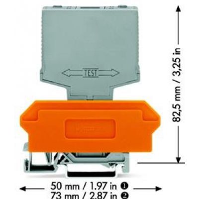 Optoseparator 20mm 24 / 24V DC 4A 286-797 WAGO (286-797)