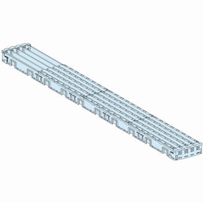 Rozdzielnice PrismaSet szyny PowerClip Linergy BW 125A L=750mm 3P SCHNEIDER (LVS04107)