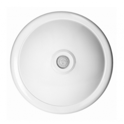 Lampa plafon oświetleniowy ROVO PC z czujnikiem ruchu 360st, 2x40W, E27, IP20, policarbon mleczny ORNO (CL/2xE27R-2)