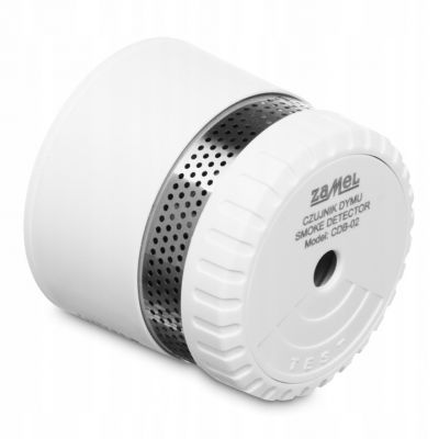 Czujnik detektor dymu BATERIA 10 lat 85 dB CDB-02 ZAMEL (GAR10000075-WPL)